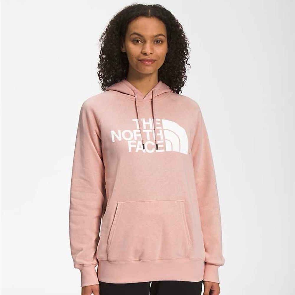 The North Face Women's Pink Logo Hoodie Sweater